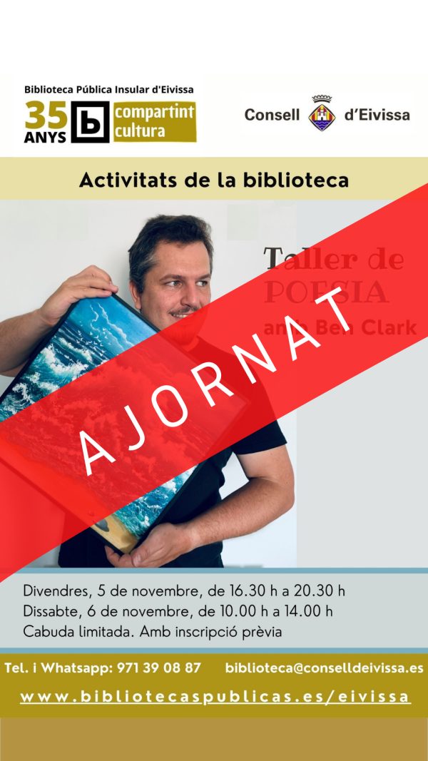 Taller de Poesía con Ben Clark (Aplazado)